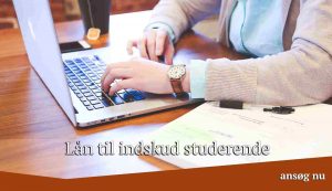 Lån til indskud studerende